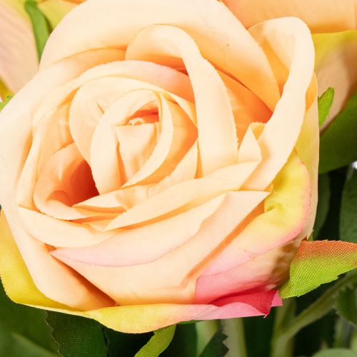 Artikel Kunstrosen Bouquet 44cm mit realistischer Optik Langlebig für Hochzeit und Deko 6 Stück