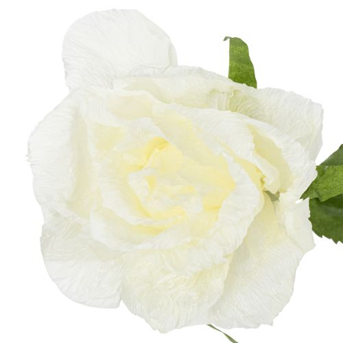 Artikel Künstliche Rose Weiß 92cm – Elegante Dekoblume für Wohnräume und Events