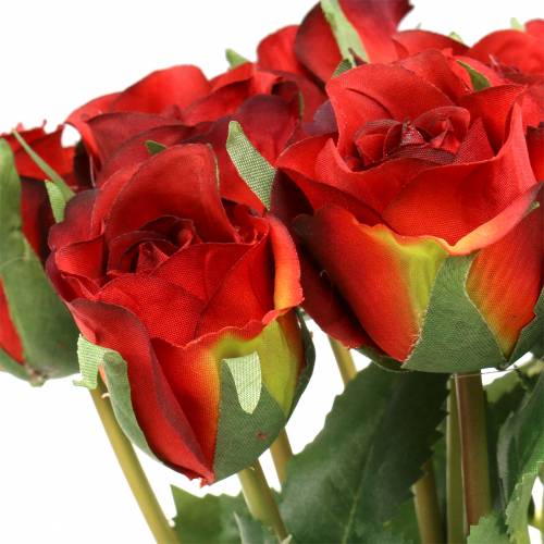 Artikel Rose Rot 42cm 12St