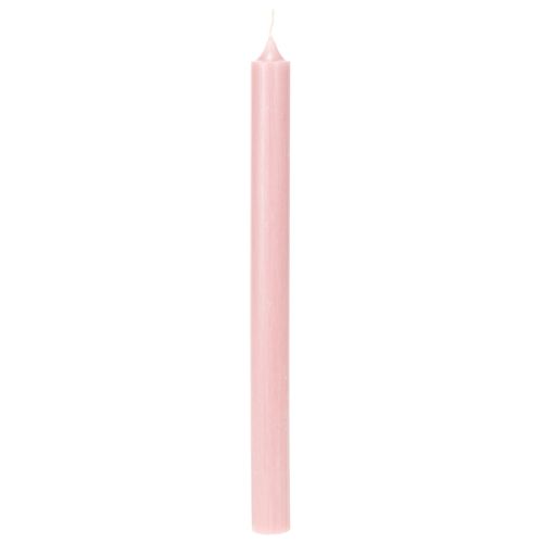 Durchgefärbte Stabkerzen Wachs Rosa 350 x 28 mm 4 Stück einkaufen | Floristik21.de