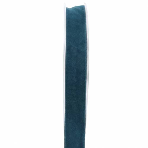 Samtband Blau 15mm 7m