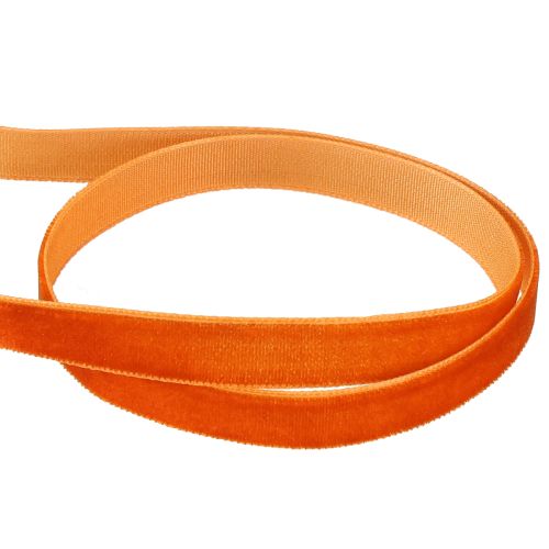 Artikel Samtband Dunkles Orange 10mm Breit 20m Lang für DIY Projekte und Dekoration
