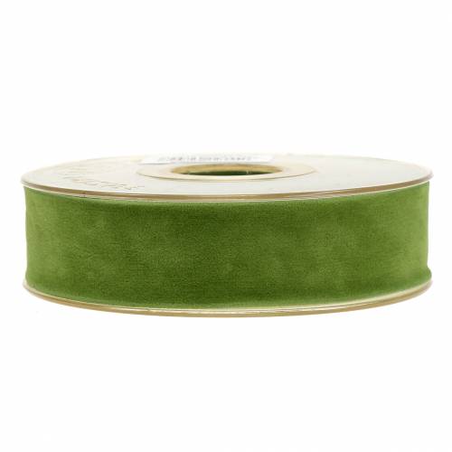 Artikel Samtband Grün 25mm 7m