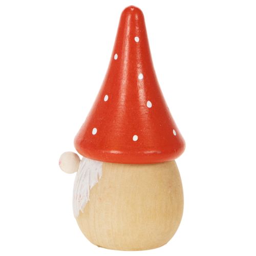 Mini-Wichtel-Figur aus Holz