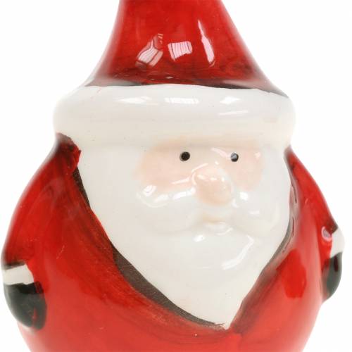 Floristik21 Weihnachtsmann Dekofigur 8,5cm 4 St