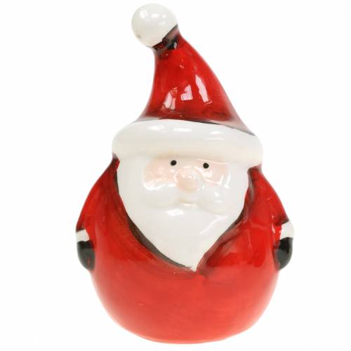 Floristik21 Weihnachtsmann Dekofigur 8,5cm 4 St