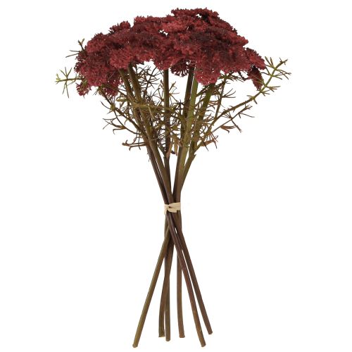 Artikel Schafgarbe Kunstblumen Rot Achillea künstlich 30cm 6 Stk Dekoration