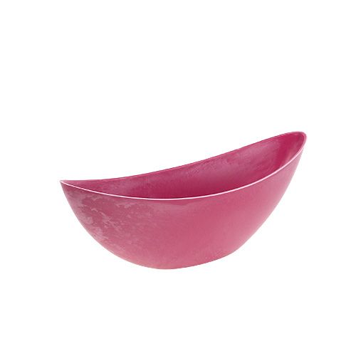 Floristik21 Schale Plastik Pink 39cm x 13cm H13cm, 1St