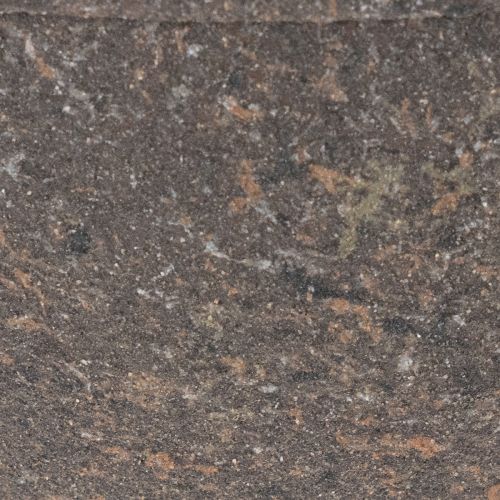 Pflanzenschale rund mit Sockel 18 cm beschichtetes Metall braun-anthrazit | Floristik21.de