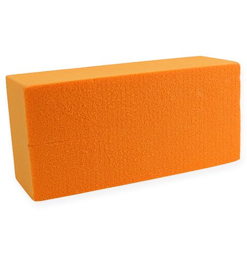 Steckschaumziegel Rainbow Orange 4St
