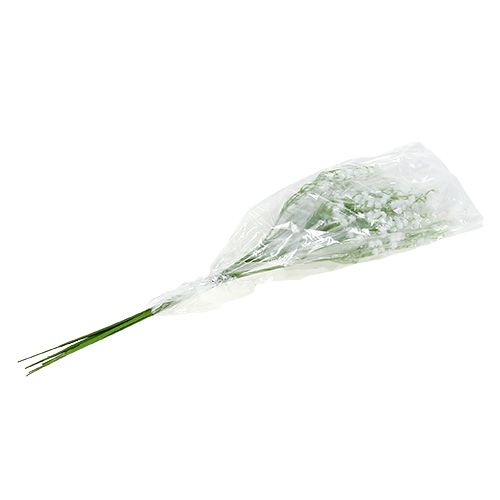 Floristik21 Schleierkraut Kunstblumen Weiß 52cm 6St
