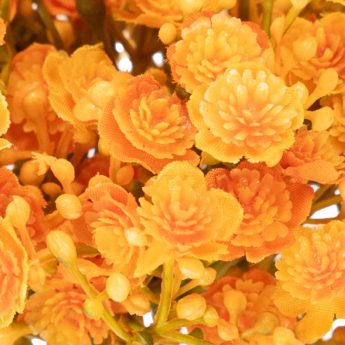 Künstlicher Schleierkrautzweig orange 30cm 10 Stück | Floristik21.de