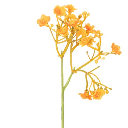 Künstlicher Schleierkrautzweig orange 30cm 10 Stück | Floristik21.de