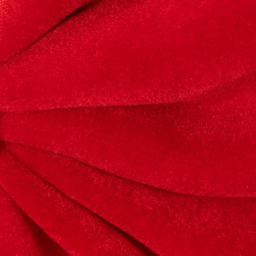 Dekoschleife Rot 50cm Samt mit Aufhänger für Fenster und Türen | Floristik21.de