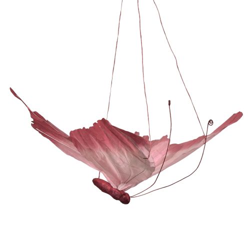Artikel Große Hängedeko Schmetterling Rosa Flieder 50cm 2er-Set für Wand und Decke