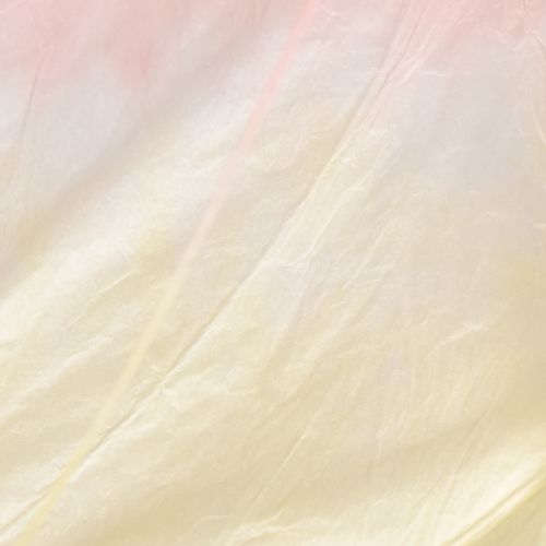 Artikel Schwebender Schmetterling 70 cm Rosa-Gelb Hängedekoration aus Papier