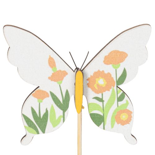Artikel Schmetterlingsstecker im 12er-Set 29cm für Garten- und Blumentopf-Deko