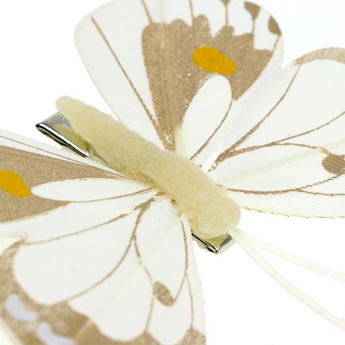 Artikel Schmetterling am Clip 8cm 8St