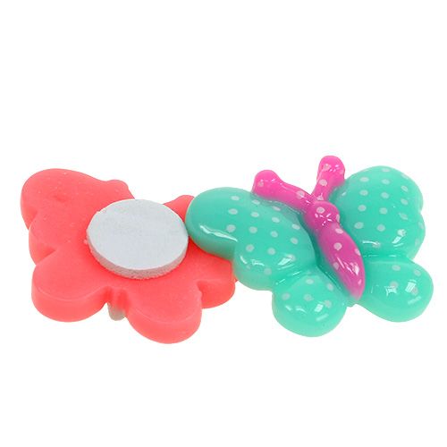 Floristik21 Schmetterlinge Mini 2cm bunt 24 St