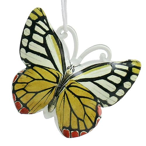 Floristik21 Schmetterling zum Hängen bunt sortiert 5,5cm 3St