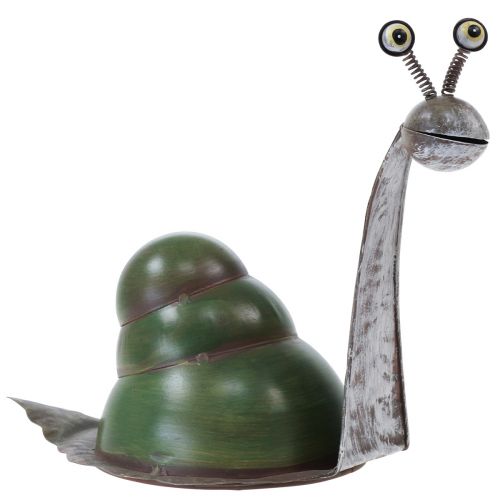 Floristik21 Deko Schnecke Metalldeko Dekofigur Gartendeko 26x14x20cm