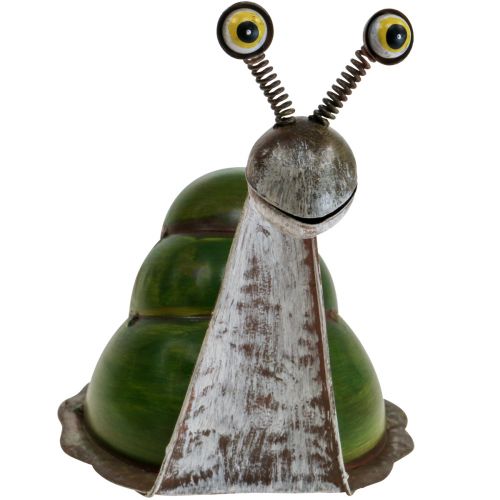 Floristik21 Deko Schnecke Metalldeko Dekofigur Gartendeko 26x14x20cm