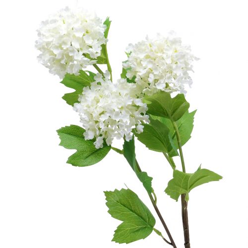 Floristik21 Schneeball Viburnum Zweig künstlich 63,5cm