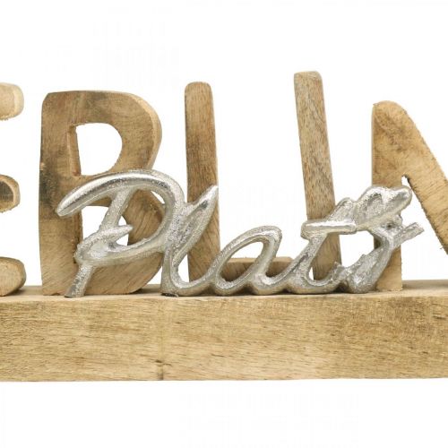 Floristik21 Schriftzug Lieblingsplatz, Deko Aufsteller, Schriftzug Holz L37,5cm H10,5cm
