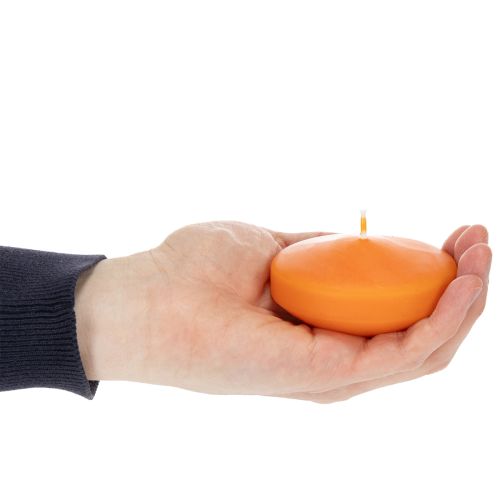 Artikel Schwimmkerze Wachs rund 8 cm Dekorationsbedarf