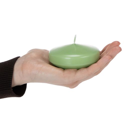Artikel Wachs Schwimmkerze rund 8 cm für Dekoration und Wasseranwendungen