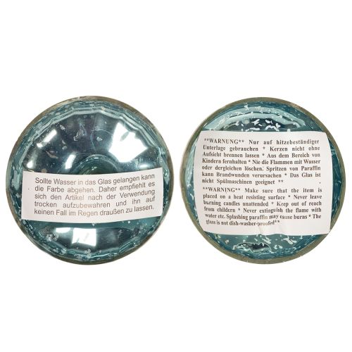 Artikel Teelichthalter Schwimmschale aus Glas 10 cm, 2er Set – Dekorative Lichtakzente