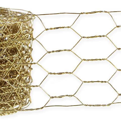 Sechseckgeflecht 50mm 5m Gold Sechseckgeflecht 50mm 5m Gold