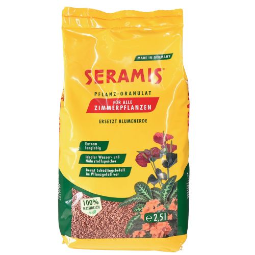 Floristik21 Seramis Pflanz-Granulat für Zimmerpflanzen 2,5l
