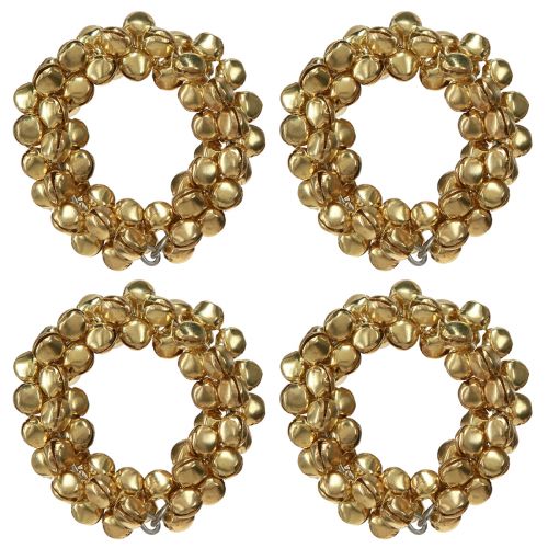 Artikel Goldene Serviettenringe Glöckchen Metall Ø5cm 8 St Tischdeko Festlich