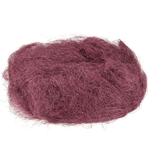 Artikel Sisal Naturfaser Bordeaux Rot 300g für Basteln und Dekoration