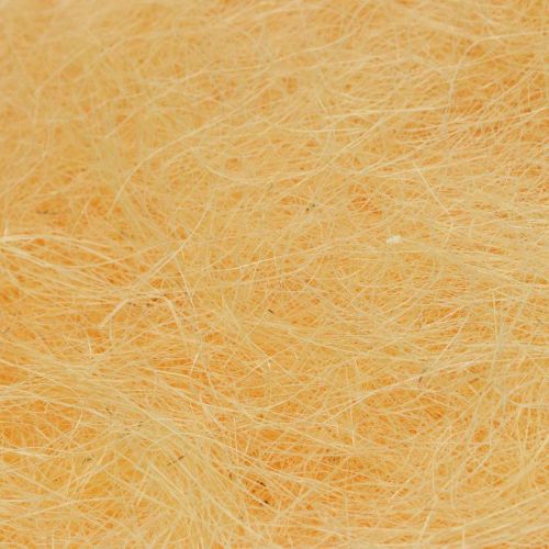 Floristik21 Sisal Apricot Naturmaterial Füllwolle Deko Faser 300g