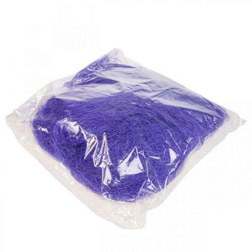 Artikel Sisalgras zum Basteln, Bastelmaterial Naturmaterial Helllila 300g