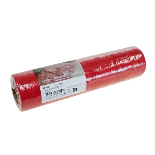 Artikel Deko Vlies Tischläufer Sizoweb Rot 30cm 25m