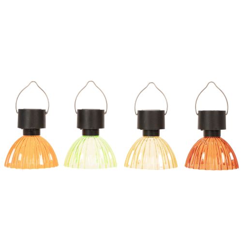 Artikel Solarlampe Kunststoff Hängeleuchte 14cm Außenbereich Garten Terrasse 4er-Set