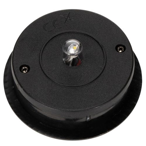 Artikel Solar-Tischleuchte 28cm gelb aus Metall mit Blumenmuster für Balkon und Garten