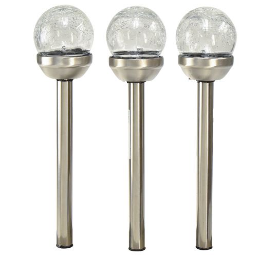Floristik21 Solar Gartenstecker Solarleuchten Balkon Ø6cm H36cm 6 St