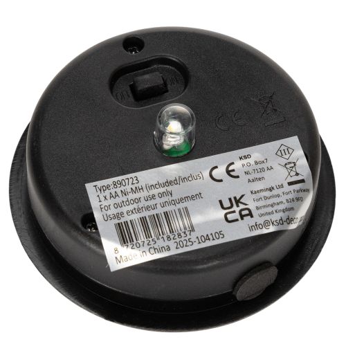 Artikel Solarlaternen Set 3er für Gartenbeleuchtung mit warmweißem LED-Licht und filigranem Muster