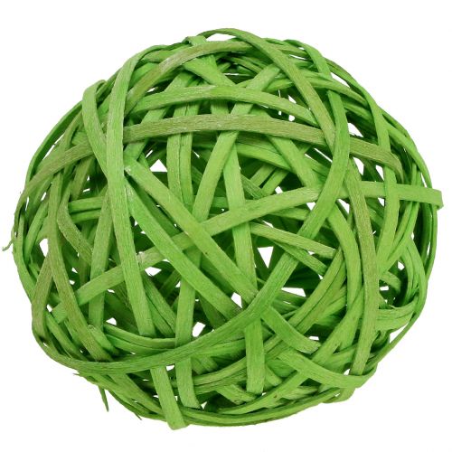 Floristik21 Spanball Hellgrün Ø8cm 4 St