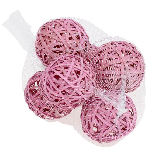 Spanball Rosa Ø6cm 6St