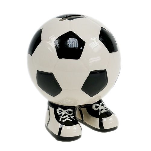 Floristik21 Spardose Fußball 12cm