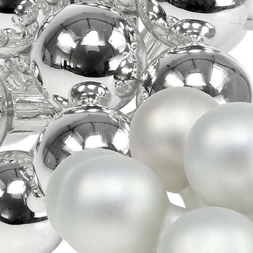 Artikel Spiegelbeeren 25mm Silber Mix 140 St