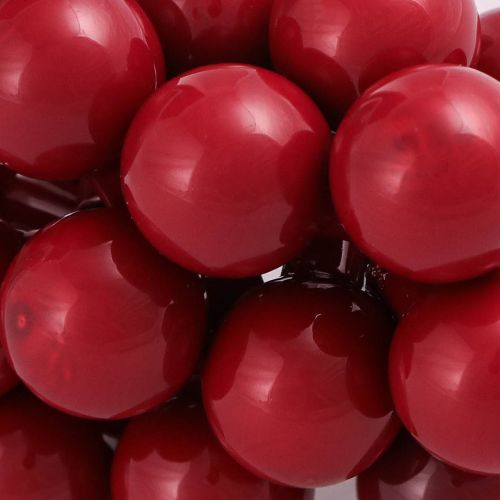 Artikel Glänzende Rote Glas-Weihnachtskugeln Spiegelbeeren 140 Stück Ø20mm für festliche Dekorationen