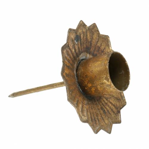 Floristik21 Kerzenhalter Adventskranz zum Stecken Stabkerzenhalter Ø7cm 4St