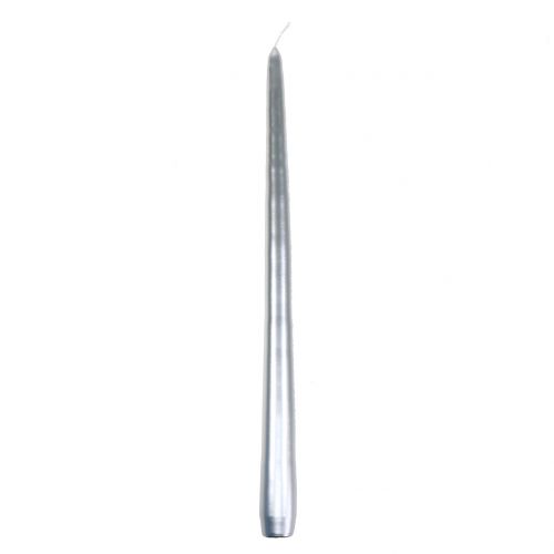 Spitzkerzen 400/25 Silber  8 St