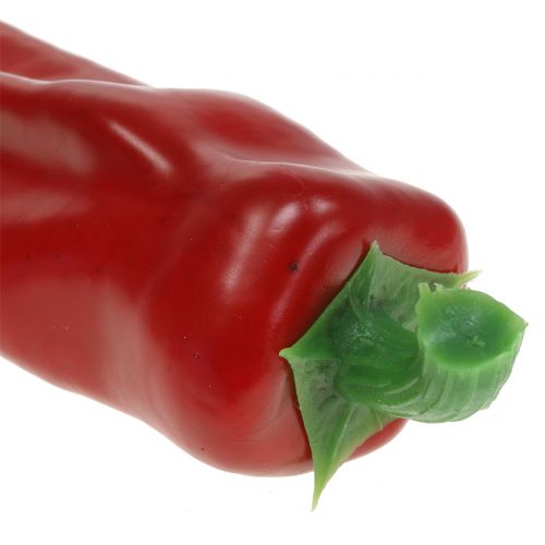 Floristik21 Spitzpaprika Rot 14cm 8St